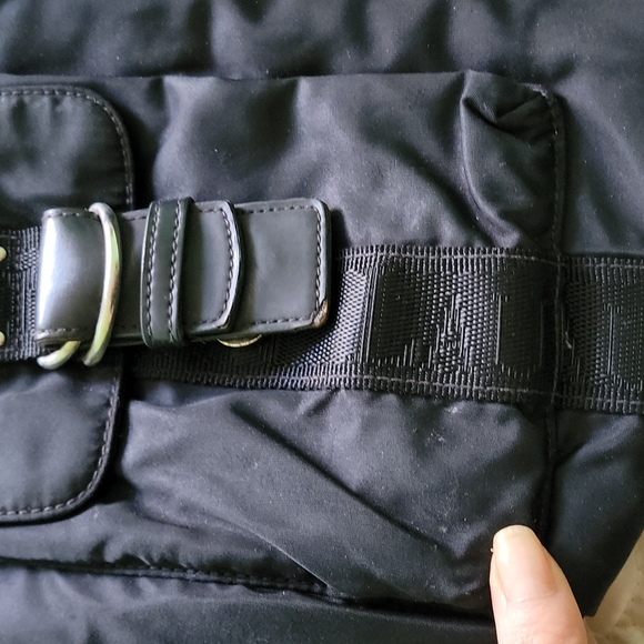 Lauren by Ralph Lauren Tote School Computer Black Shoulder Bag - Picture 3 of 7